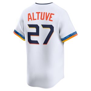 Jersey de Béisbol de los Astros de Houston al por Mayor con Bordado # 27 José Altuve # 44 Yordan Álvarez # 7 Craig Biggio Ropa de Softbol - Product Image 3