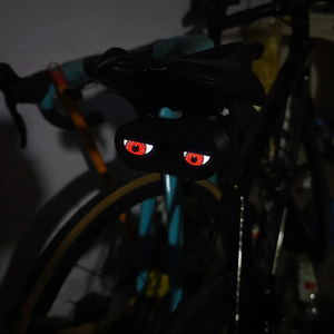 High Visibility Devil Eyes Fahrrad rücklicht Wasserdichte wiederauf ladbare USB-Sicherheits warn lampe für Fahrräder und Motorräder - Product Image 2