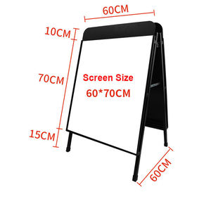 Nhà Máy bán hàng trực tiếp Chất lượng cao giá rẻ ngoài trời áp phích hiển thị bảng hiệu đứng - Product Image 4