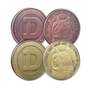 Moneda de Oro de Shiba Shib, moneda de Shiba Inu de Kita, coleccionistas conmemorativos, monedas chapadas en oro de recuerdo - Product Image 4