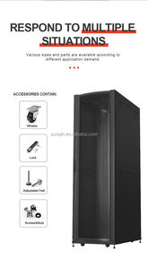 Marco de sistema de refrigeración 42u 45u 48u UPS Gabinete de servidor de red de batería estándar para UPS 600 800W <span class=keywords><strong>Dimensiones</strong></span> - Product Image 4