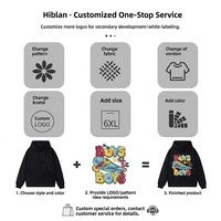 Sweat-shirt à capuche unisexe de haute qualité avec logo personnalisé, en coton éponge 280g, anti-boulochage, coupe ample, avec impression de logo sur le devant