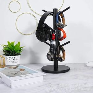 Bamboo <b>Tree</b> Shaped <b>Mug</b> Drainer 4 Layers Desktop Coffee Cup Hanger Storage Rack - Product Image 2