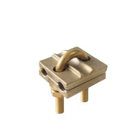 Connecteur de câble électrique de type U à bon prix, clip en laiton pour câble métallique, pince à tige en U