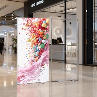 Affichage lumineux en tissu SEG personnalisé |   Stand d'exposition rétroéclairé par LED