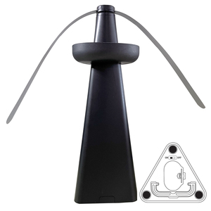 Ventilateur Répulsif Anti-Guêpes <span class=keywords><strong>et</strong></span> Mouches à Piles, avec Bol de Parfum Scram <span class=keywords><strong>et</strong></span> Huiles Essentielles, pour Éloigner les Animaux Nuisibles - Product Image 2