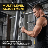 Cage de musculation professionnelle de qualité commerciale avec machine Smith et colonnes en acier épaisses et symétriques pour salle de sport