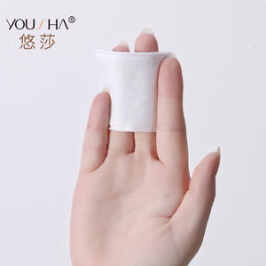 Tampons de coton double face Yusha, 222 pièces, tampons démaquillants épaissis pour le soin du visage et des ongles - Product Image 4