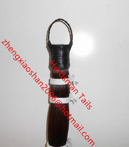 钝剪马毛编织环假马尾延长100厘米长2镑重尾马毛 - Product Image 6