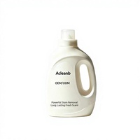 Détergent à lessive liquide écologique jetable 3L, parfum floral de lavande |   Nettoyage en profondeur en vrac, format économique |   Concentré anti-taches
