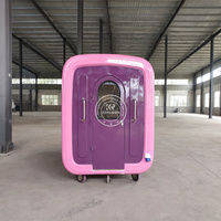 Camion à café Application de collation mobile Fenêtre de service commercial Camion de nourriture Chariot de vente de hot-dogs Remorque de concession de jus