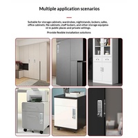 Serrure à combinaison intelligente TUYA Modèle 103-3-CK pour armoires et tiroirs de rangement de fichiers de bureau et de maison