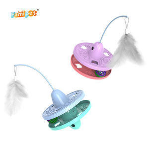 Famipet produttore all'ingrosso di nuovo Design divertente gattino giocattolo interattivo gatto giocattolo con pista di palla - Product Image 3