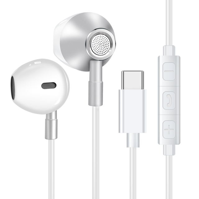 HIFI Music Usbc Type c Bass Stereo Earphone for Huawei Xiaomi iphone 16