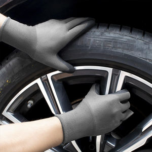 Guantes de Trabajo de Alta Calidad para Hombre, 15G, Nailon, Elastano, Recubiertos de Espuma de Nitrilo en la Palma, Guantes de Seguridad para Trabajar - Product Image 6