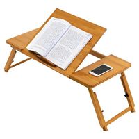 Bureau d'ordinateur pliable compact en bambou personnalisable BSCI, table d'étude et d'écriture, origine Chine, pour dortoirs et chambres