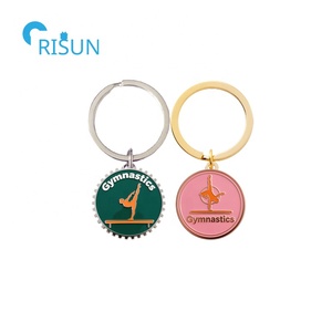Niveaux personnalisés Acrobatie Gymnastique Gymnastique Faisceau Exercice Paillettes Porte-clés Porte-clés Porte-clés Gymnastique personnalisé Porte-clés - Product Image 2