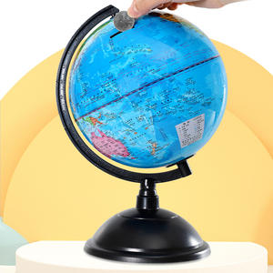 Hucha Educativa con Forma de Globo Terráqueo de 10.6 Pulgadas para Estudiantes y Niños, para el Aprendizaje de Geografía - Product Image 1