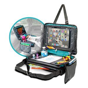 Free sample Portable Folding <b>Car</b> <b>Seat</b> Kids Travel Tray Activity Tray Snack Organizer Bag Kids Travel Food Play Tray Toddlers - Product Image 6