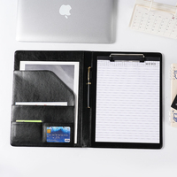 Dossier de présentation de documents en papier personnalisable, anti-rayures, gaufré ou débossé, avec emplacement pour cartes de visite