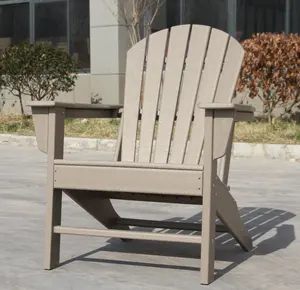 옥외 착석 Muskoka Adirondack 의자 전천후 재생된 플라스틱 HDPE 의자 정원 & Lawm 가구