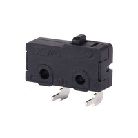 Micro-interrupteur à bouton-poussoir DEWO Spst Angle droit 1a 3a 5a 125/250vac Micro-interrupteur pour radio