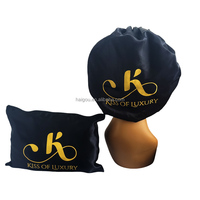 Accessoires pour cheveux, boîte personnalisée, bonnet de perruque, carte de remerciement, carte de visite, étiquettes pour cheveux