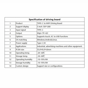 Usb Loại <span class=keywords><strong>C</strong></span> để mipi giao diện Hội Đồng Quản trị tương thích với Win <span class=keywords><strong>Android</strong></span> Linux OS cho hiển thị <span class=keywords><strong>c</strong></span>ông nghiệp & Máy nghe nhạ<span class=keywords><strong>c</strong></span> quảng <span class=keywords><strong>c</strong></span>áo - Product Image 6