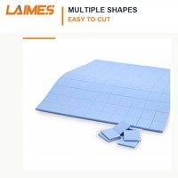 Feuille de silicone thermique pour dissipateur de chaleur de puce d'ordinateur, interface thermique de contact