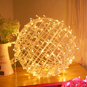 Guirlandes lumineuses LED en forme de vigne, indice de protection IP65, blanc chaud, décorations de <span class=keywords><strong>Noël</strong></span> festives pour l'<span class=keywords><strong>extérieur</strong></span>, décorations suspendues pour arbres, éclairage de rue - Product Image 2