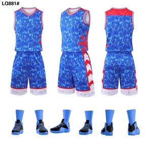 Nhà Máy OEM Bán Hàng Trực Tiếp Thiết Kế Độc Đáo Tùy Chỉnh Bóng Rổ Đào Tạo Đồng Phục Giao Hàng Nhanh Chóng Thoáng Khí Bóng Rổ Jersey - Product Image 3