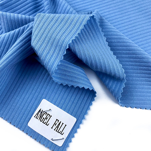 Bán buôn giá rẻ sườn dệt <span class=keywords><strong>Polyester</strong></span> Spun Spandex kéo dài vải telas cho người phụ nữ Ăn mặc - Product Image 3