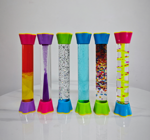 جديد جديد جديد أنابيب فيدجيت الحسية الموقت الساعة الرملية فيدجيت اللعب السائل الحركة فقاقيع الموقت تهدئة زجاجة - Product Image 2