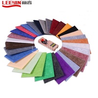 Panneau acoustique en fibre de polyester écologique absorbant le son, PET, pour cinéma, hôtel, auditorium