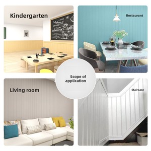 แผ่นผนังกันความชื้นแบบผสมเส้นใยไม้ไผ่สำหรับตกแต่งผนังโรงเรียนอนุบาลและแบบแขวน  จัดส่งตัวอย่างฟรี - Product Image 4