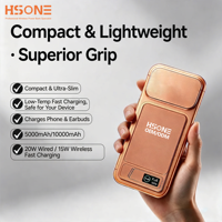 Batterie externe magnétique en aluminium aérospatial LC1 avec écran TFT, support N52, charge sans fil 15W, 4 couleurs, logo personnalisé gratuit