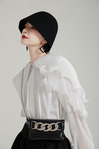 Blus Perancang Merek Mode Wanita Musim Semi Musim Panas 2023 Blus Wanita Elegan Blus Atasan Kemeja Plus Zize - Product Image 3