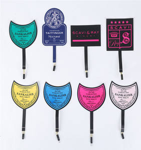 Longstargift Customized LED Illuminated PET <b>Bottle</b> <b>Light</b> Glorifier Unique Luminous <b>Wine</b> Label Favors for New Year Parties Led - Product Image 6