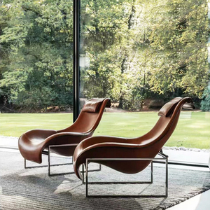 Directo de fábrica nórdico creativo simple pato lengua silla diseñador perezoso casual Palma nido sofá silla reclinable sala de estar, dormitorio - Product Image 4