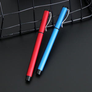 Hochwertiges benutzer definiertes Logo 0,5mm Gel-Metallstift mit glänzender Gel-Tinte für die Förderung von Büro-und Schul bedarf - Product Image 5