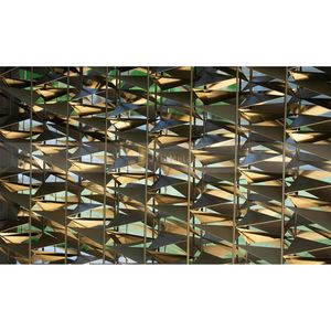ANN2134 Premium Custom Stainless Steel <b>Decorative</b> <b>Screen</b> Partition Coating Multi-Functional Durable for Modern Interior Space - Product Image 3