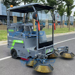 Barredora de calles inteligente Sharp con guías de depósito, barredora eléctrica potente y robusta para tareas de limpieza vial - Product Image 1