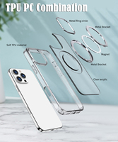 Étui magnétique rotatif à 360 ° pour iPhone 16 Pro Max 15 Plus 14 13 12 11 XR Samung S24 Ultra S23 FE S22 Couverture mobile