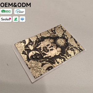 Etiquetas Adhesivas Personalizadas en Negro y Dorado con Relieve Epóxico, Diseño Curvo <span class=keywords><strong>de</strong></span> Eros, Querubín, Celestial - Product Image 5
