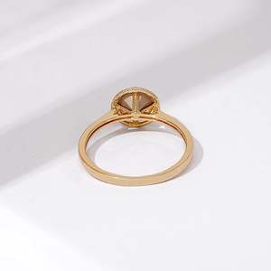 S925 bague <span class=keywords><strong>en</strong></span> argent Sterling marché diamant fiançailles bagues de mariage <span class=keywords><strong>or</strong></span> importé cristal mars bague de naissance pour les femmes - Product Image 4