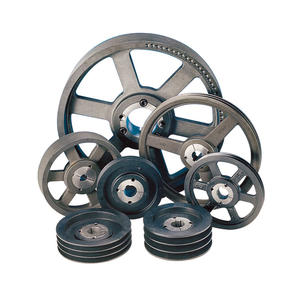 Puleggia per Cinghia a V con Doppia Scanalatura in Ghisa, Dimensioni Standard SPA SPB SPZ, con Boccola Conica e Mozzo Solido per Motori di Trasportatori - Product Image 6