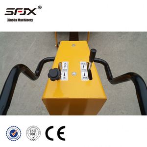 รถบดถนนแบบลูกกลิ้งเดี่ยวสีเหลือง Champ's Vibratory Roller น้ำหนัก 330 กก. อุปกรณ์ก่อสร้าง - Product Image 6