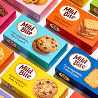 Boîte pliante personnalisée pour biscuits et gâteaux, emballage alimentaire de qualité supérieure pour la vente au détail