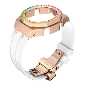 Nuevo Kit de mod modificado G shock 5th correa de repuesto reloj bisel de diamante ga2100 caja de reloj de acero inoxidable para <span class=keywords><strong>Casio</strong></span> Ga2100 - Product Image 5