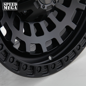 17/18/20 Inch PCD 5-127/6-114.3/6-139.7 Satin Black Cast Multi-Spoke Aluminum Forged Alloy Wheel New for 4x4 Offroad - Product Image 4